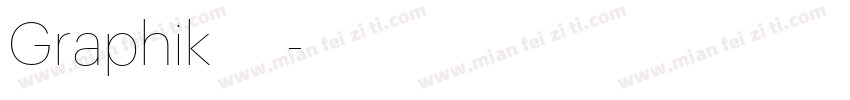 Graphik 字体字体转换
